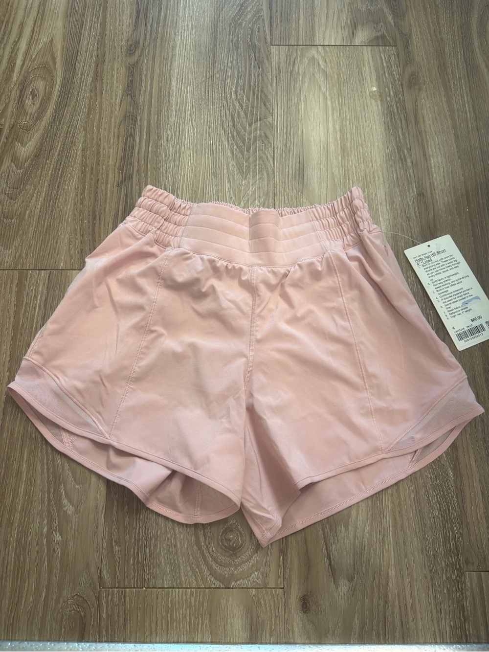 lululemon athletica Light Pink High-Rise Athletic Shorts